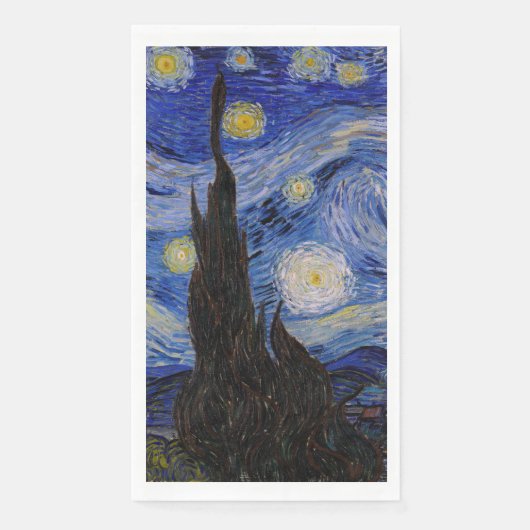 Vincent Van Gogh - The Starry night Servet (Voorkant)