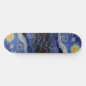 Vincent Van Gogh - The Starry night Skateboard (Horizontaal)