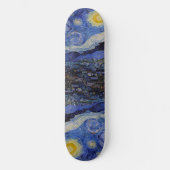 Vincent Van Gogh - The Starry night Skateboard (Voorkant)