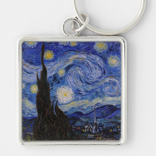 Vincent Van Gogh - The Starry night Sleutelhanger