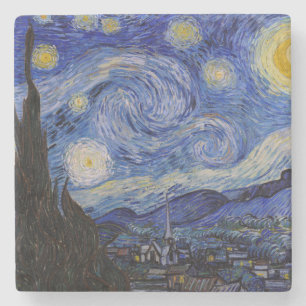 Vincent Van Gogh - The Starry night Stenen Onderzetter