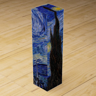 Vincent Van Gogh - The Starry night Wijn Geschenkdoos