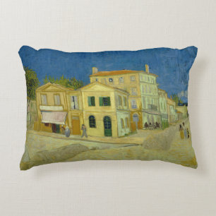 Vincent van Gogh - The Yellow House ("The Street") Decoratief Kussen
