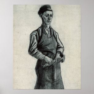 Vincent van Gogh The Young Blacksmith, 1882 Poster