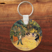 Vincent van Gogh - Toegang tot het openbare park, Sleutelhanger (Voorkant)