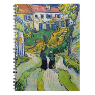 Vincent van Gogh - Trap aan de voet van de bebouwi Notitieboek