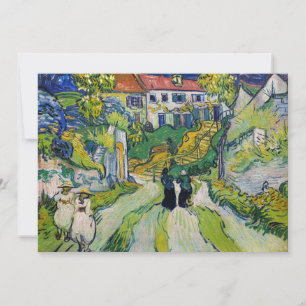 Vincent van Gogh - Trap bij Auvers Bedankkaart