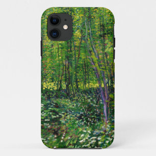 Vincent van Gogh Trees en ondergroei iPhone 11 Hoesje