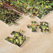 Vincent van Gogh - Trees en undergrowth Fine Art Legpuzzel (Zijkant)