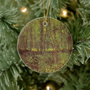 Vincent van Gogh - Trees en Undergrowth Keramisch Ornament