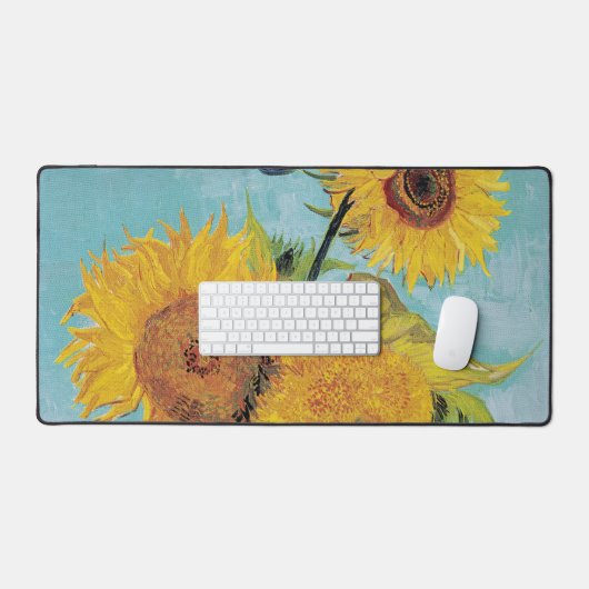 Vincent Van Gogh - Trois tournesols dans un vase (Clavier et souris)