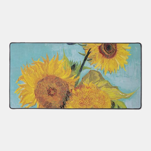 Vincent Van Gogh - Trois tournesols dans un vase (Recto)
