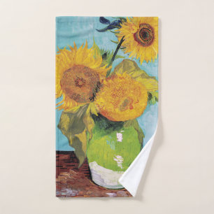 Vincent Van Gogh - Trois tournesols dans un vase