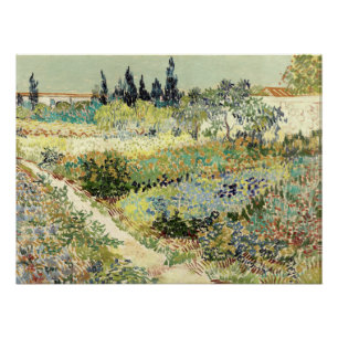 Vincent van Gogh Tuin in Arles 1888 Perfect Poster