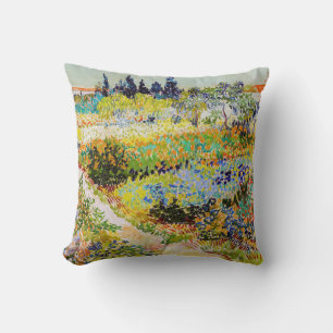 Vincent van Gogh - Tuin in Arles Kussen