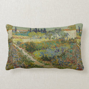 Vincent Van Gogh  tuin in Arles Kussen
