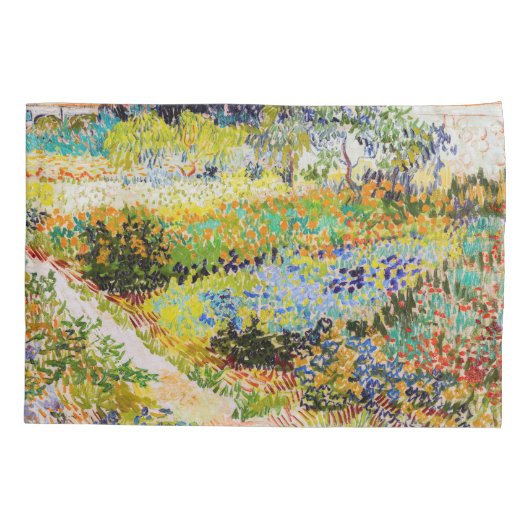 Vincent van Gogh - Tuin in Arles Kussensloop (Achterkant)