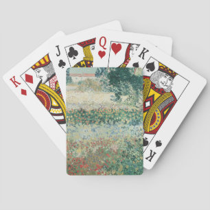 Vincent van Gogh  Tuin in Bloom, Arles, 1888 Pokerkaarten