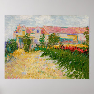 Vincent van Gogh - Tuin voor de Mas Debray  Poster