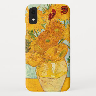 Vincent Van Gogh Twaalf Zonnebloemen In Een Vaas K iPhone XR Hoesje