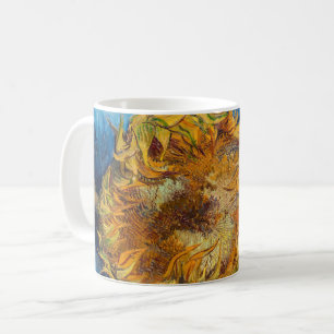 Vincent van Gogh - Twee afgesneden zonnebloemen Koffiemok