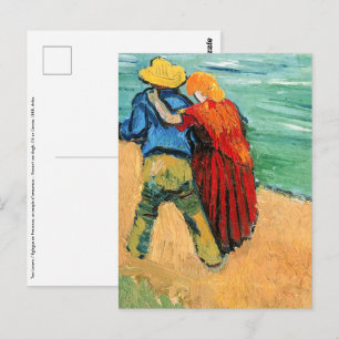 Vincent van Gogh - Twee Geliefden Briefkaart