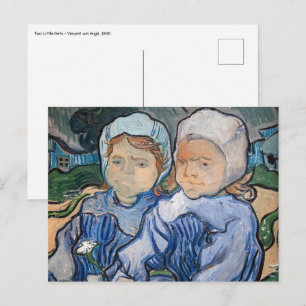 Vincent van Gogh - Twee kleine meisjes Briefkaart