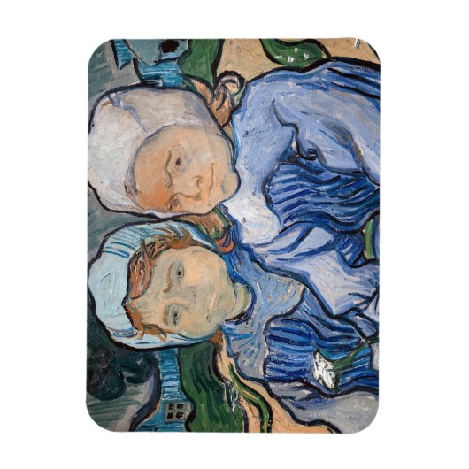 Vincent van Gogh - Twee kleine meisjes Magneet (Verticaal)