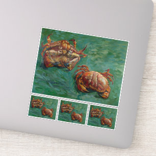 Vincent van Gogh, twee krabben Sticker