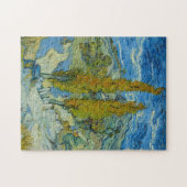 Vincent van Gogh, twee populieren in de Alpilles Legpuzzel (Horizontaal)