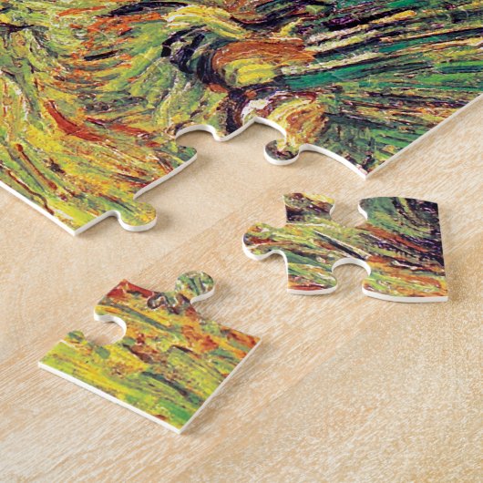 Vincent Van Gogh - Twee witte Butterflies Fine Art Legpuzzel (Zijkant)
