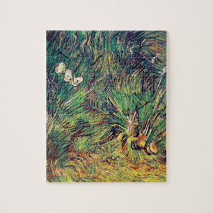 Vincent Van Gogh - Twee witte vlinders Kunstwerk Legpuzzel