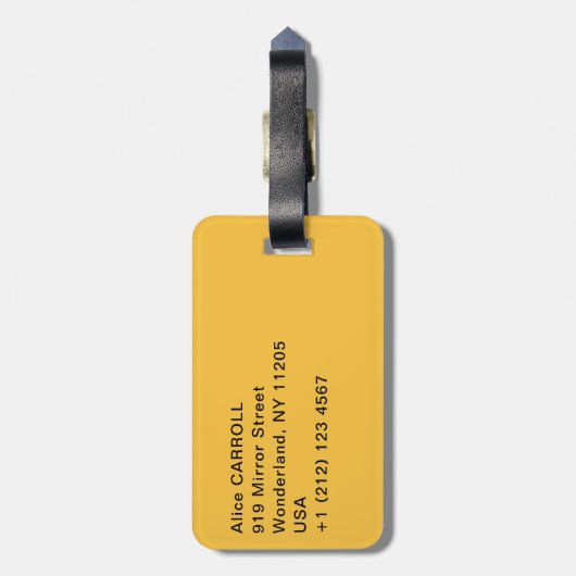 Vincent van Gogh - Two Cut Sunflower Bagagelabel (Achterkant verticaal)