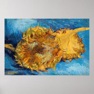 Vincent van Gogh - Two Cut Sunflower Poster