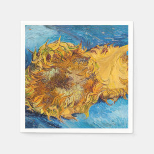 Vincent van Gogh - Two Cut Sunflower Servet