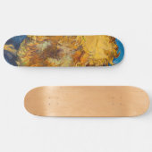 Vincent van Gogh - Two Cut Sunflower Skateboard (Horizontaal)