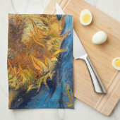 Vincent van Gogh - Two Cut Sunflower Theedoek (Quarter Fold)