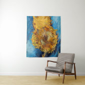 Vincent van Gogh - Two Cut Sunflower Wandkleed (In situ)