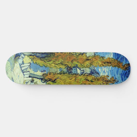 Vincent Van Gogh Two Poplars op Saint-Rémy Skateboard (Horizontaal)