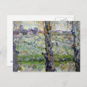 Vincent van Gogh | Uitzicht van Arles, 1889 Briefkaart (Voorkant / Achterkant)