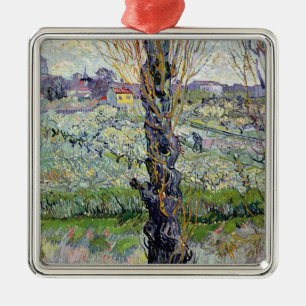 Vincent van Gogh   Uitzicht van Arles, 1889 Metalen Ornament