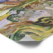 Vincent van Gogh Uitzicht van Auvers Poster (Hoek)