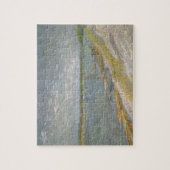 Vincent van Gogh - Uitzicht van een rivier w Roeib Legpuzzel (Verticaal)