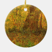 Vincent van Gogh - Undergrowth Keramisch Ornament (Achterkant)