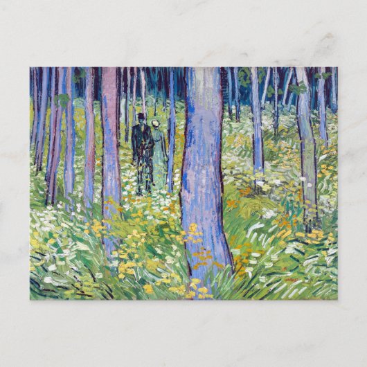 Vincent van Gogh Undergrowth met Two Figures Briefkaart (Voorkant)