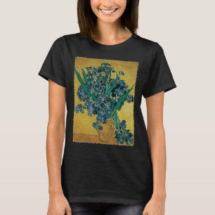Vincent van Gogh - Vaas met irissen Gele achtergro T-shirt