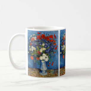 Vincent van Gogh - Vaas met korenbloemen & klaproz Koffiemok