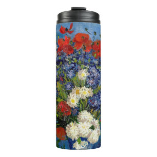 Vincent van Gogh - Vaas met korenbloemen & klaproz Thermosbeker