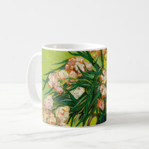 Vincent Van Gogh Vaas met Oleanders en Boeken Koffiemok