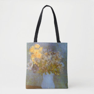 Vincent van Gogh Vaas met Sering, Margrieten, Anem Draagtas